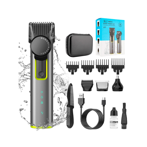Триммер для бороды и усов GOODSDAY GR-667 Машинка для стрижки и бритья EVA кейс в комплекте 395000₽
