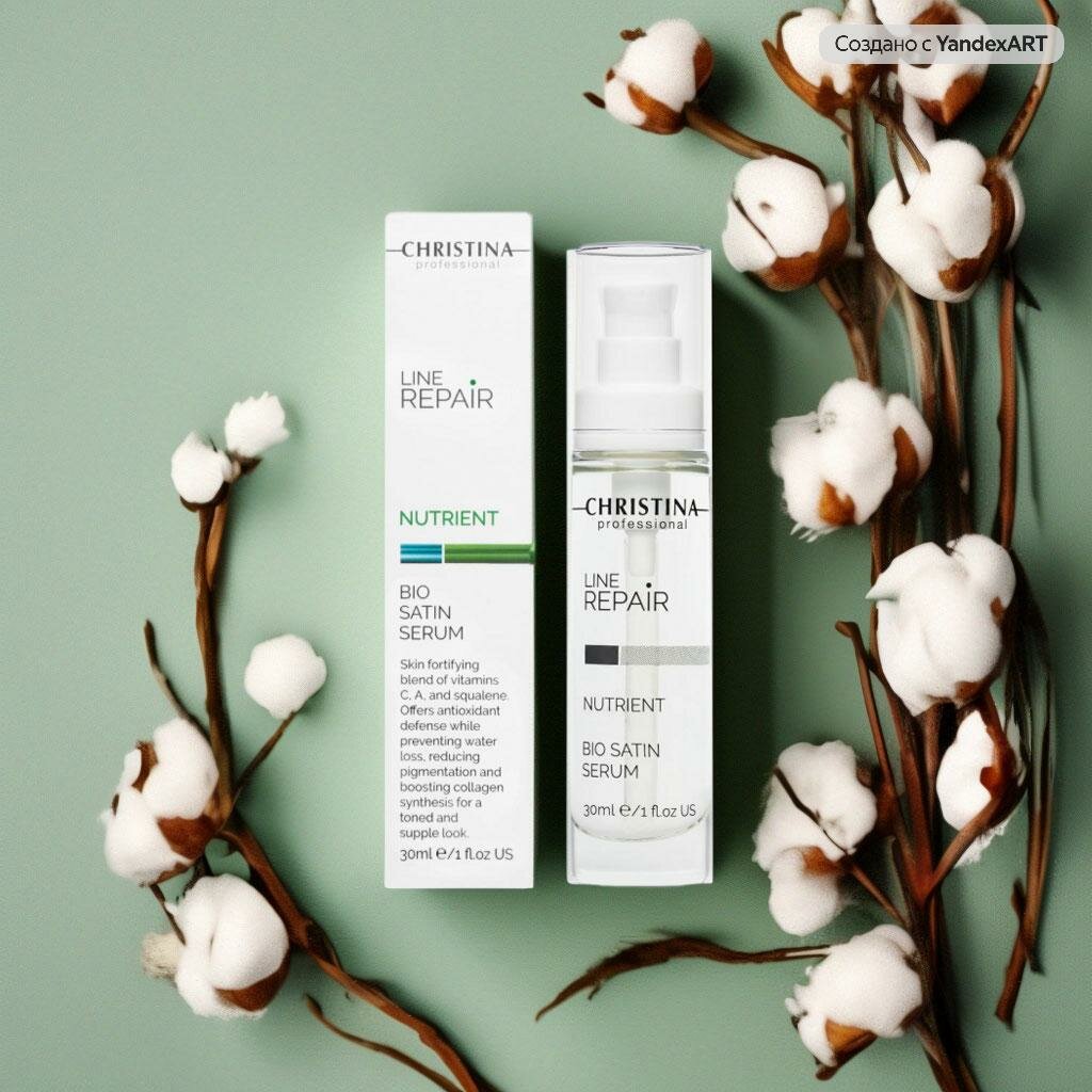 Сыворотка «Био-Сатин» Christina Line Repair Nutrient Bio Satin Serum 30 мл - фото №13