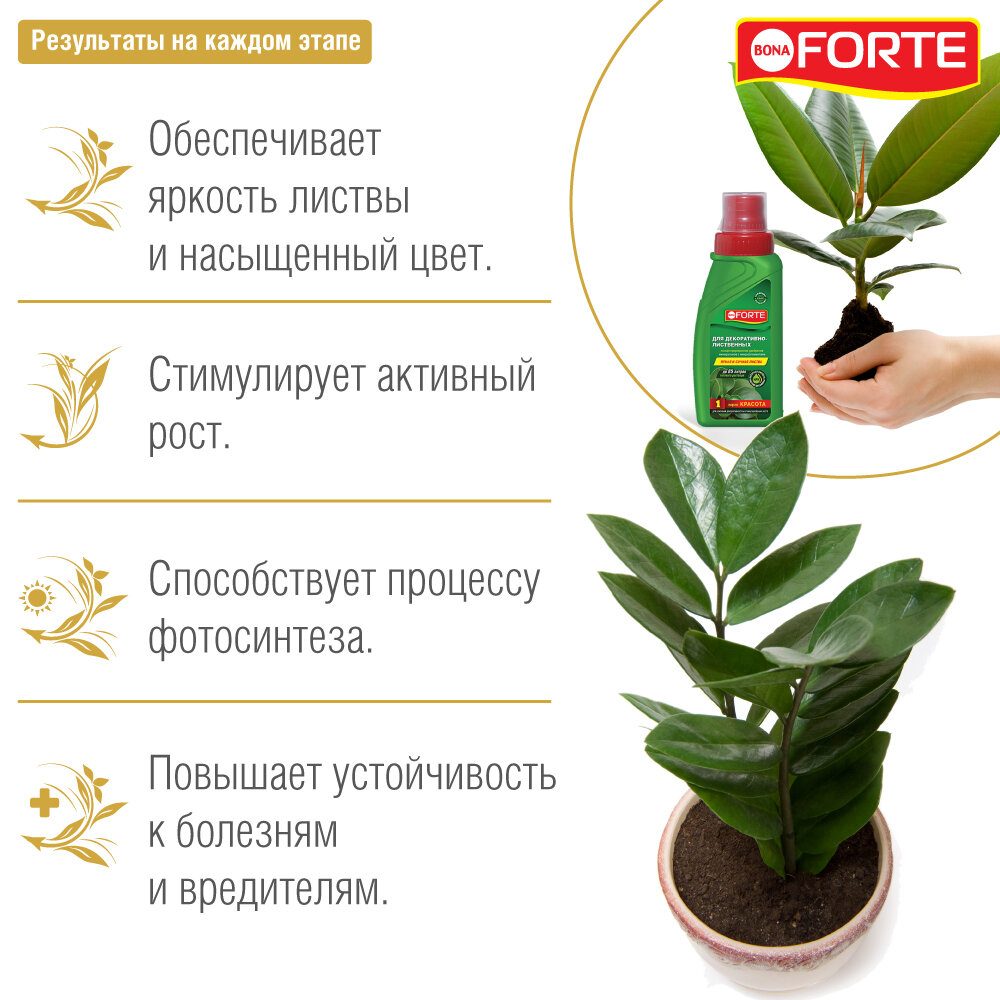 Удобрение для комнатных растений Multi Prod 285 мл Bona Forte - фото №11