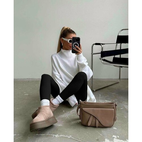 фото Свитер, размер 42/46, белый hmp