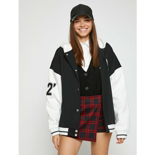 фото Бомбер koton, размер s, черный