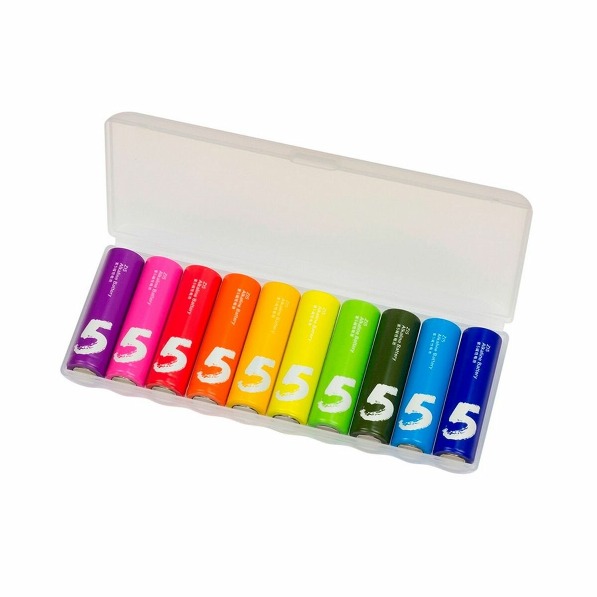 Батарейки ZMI ZI5 AA501 AA rainbow alkaline battery (10pcs) (ZMKAA501CNCM)