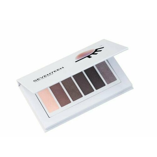 SEVEN7EEN Палетка для макияжа век COOL EYES PALETTE, 6 оттенков