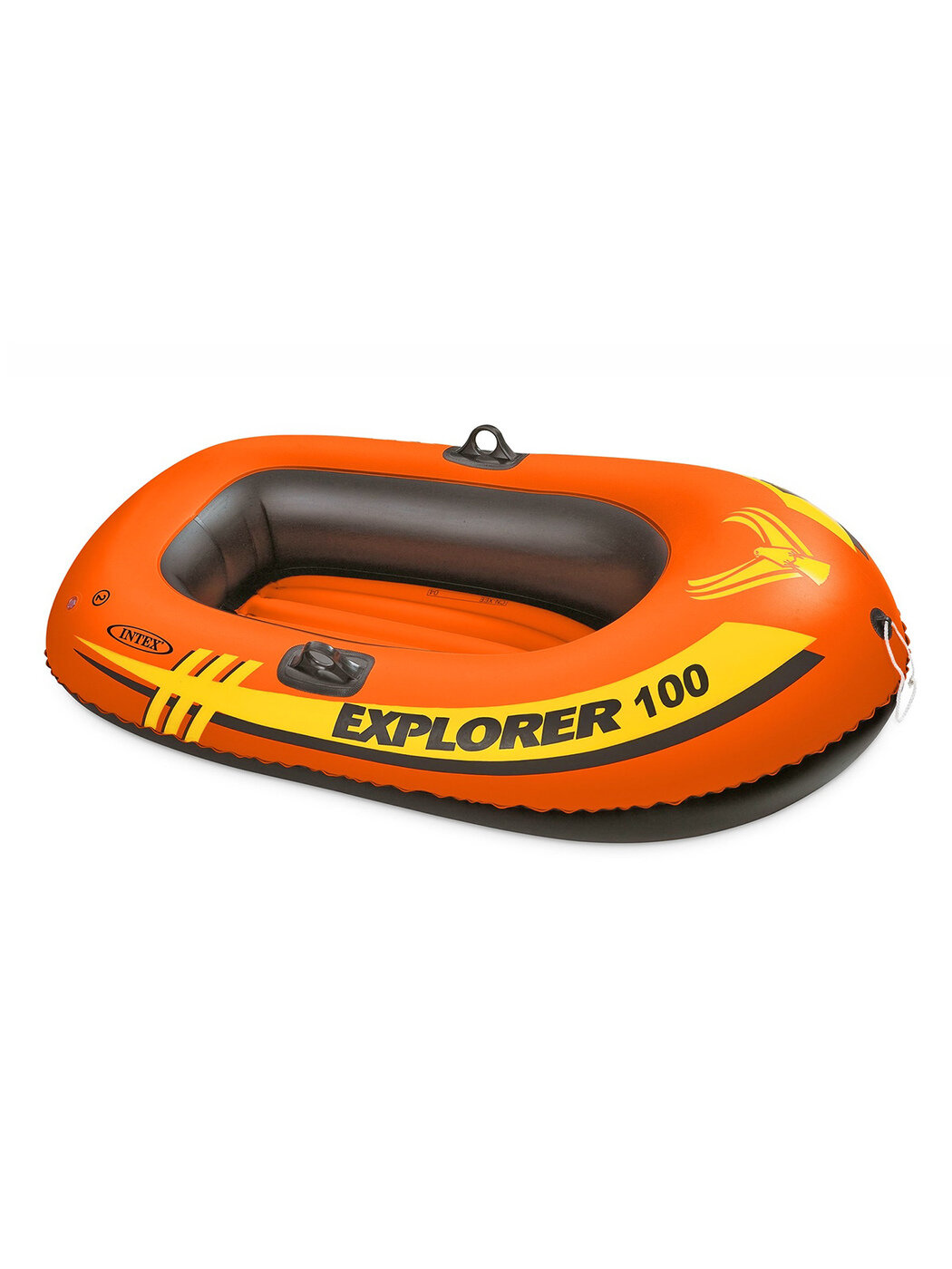 Лодка 1-а местная Explorer-100 147*84*36 см нагрузка до 55 кг от 6-ти лет 58329 INTEX