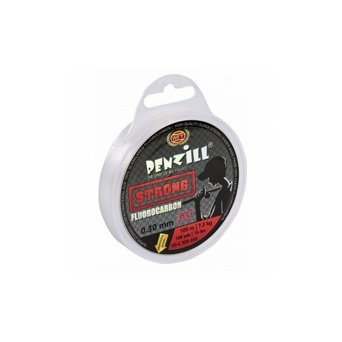 Леска монофильная WFT Penzill FLUOROCARBON Strong 100/030 монофильная леска для рыбалки mifine monster strong power 7d 100м 0 18мм тест 8 63кг