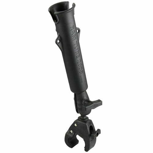 фото Rap-119-404u крепление ram tube для удилищ, струбцина tough-claw средняя, шар 38 мм (1,5") ram mounts