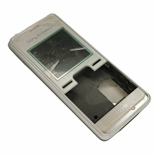 Корпус для Sony Ericsson K200/K220 (Цвет: серебро)