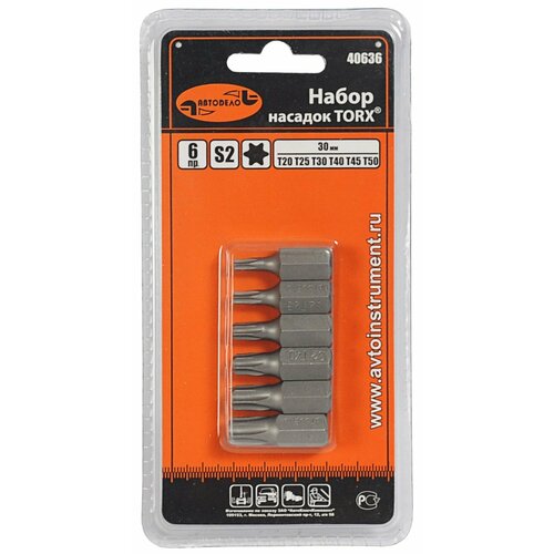   Torx 6 . 20-50 L=30    40636 |   1 