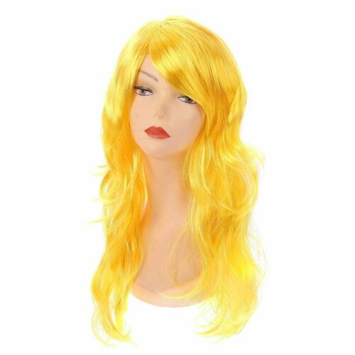 Парик русалки жёлтый длина 60 см 650₽