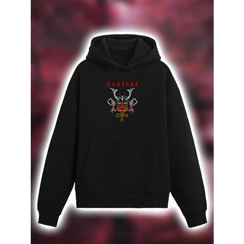 фото Худи , размер 46, черный нет бренда