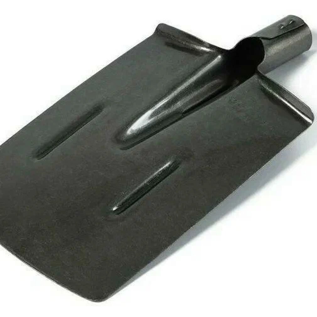 Лопата штыковая, прямоугольная, Дачная 2, рельсовая сталь - фотография № 3