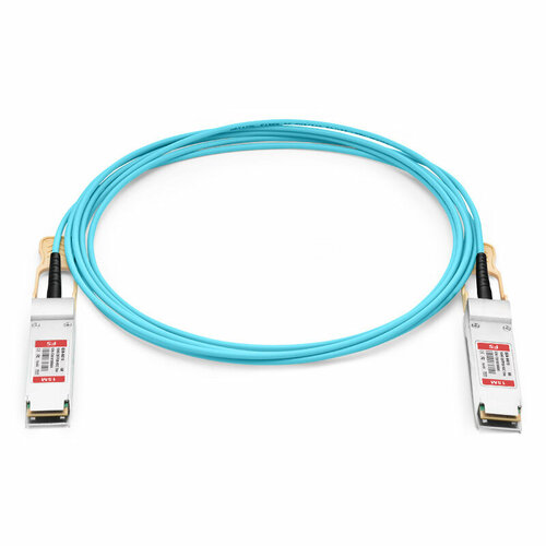 аксессуар fs 15m 49ft mellanox mfa1a00 c015 compatible 100g qsfp28 active optical cable Активный оптический кабель/ 15m (49ft) Mellanox MFA1A00-C015 Compatible 100G QSFP28 Active Optical Cable