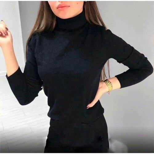 фото Водолазка diffberd, размер 48/56, черный