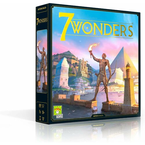 Настольная игра 7 Wonders (7 чудес) - новое издание 2020 на английском языке