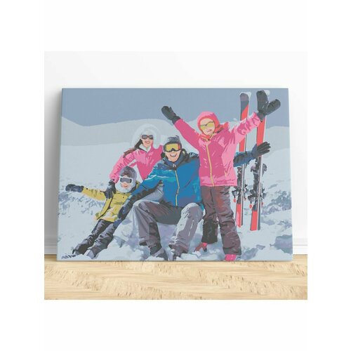 Лыжный спорт семья