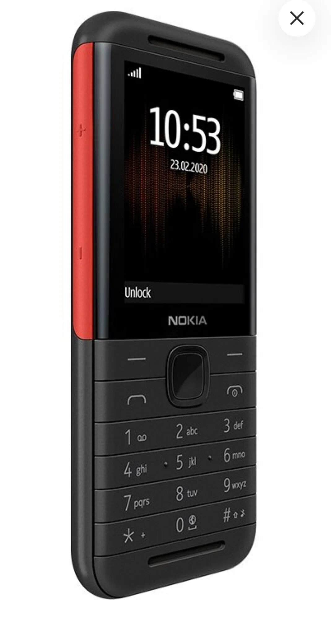 Телефон Nokia 5310 Xpress Music, кнопочный, керамический, черный — фото 1