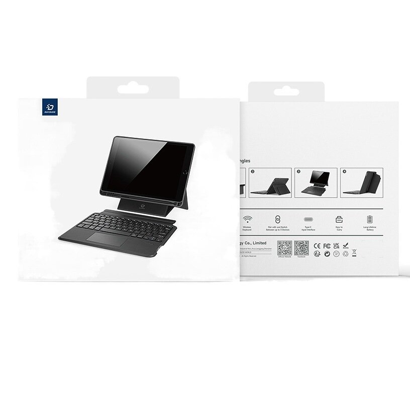 Клавиатура Xiaomi Pad 6, для Xiaomi Pad 7, 7 Pro, Bluetooth, магнитное разделение, черная — фото 1