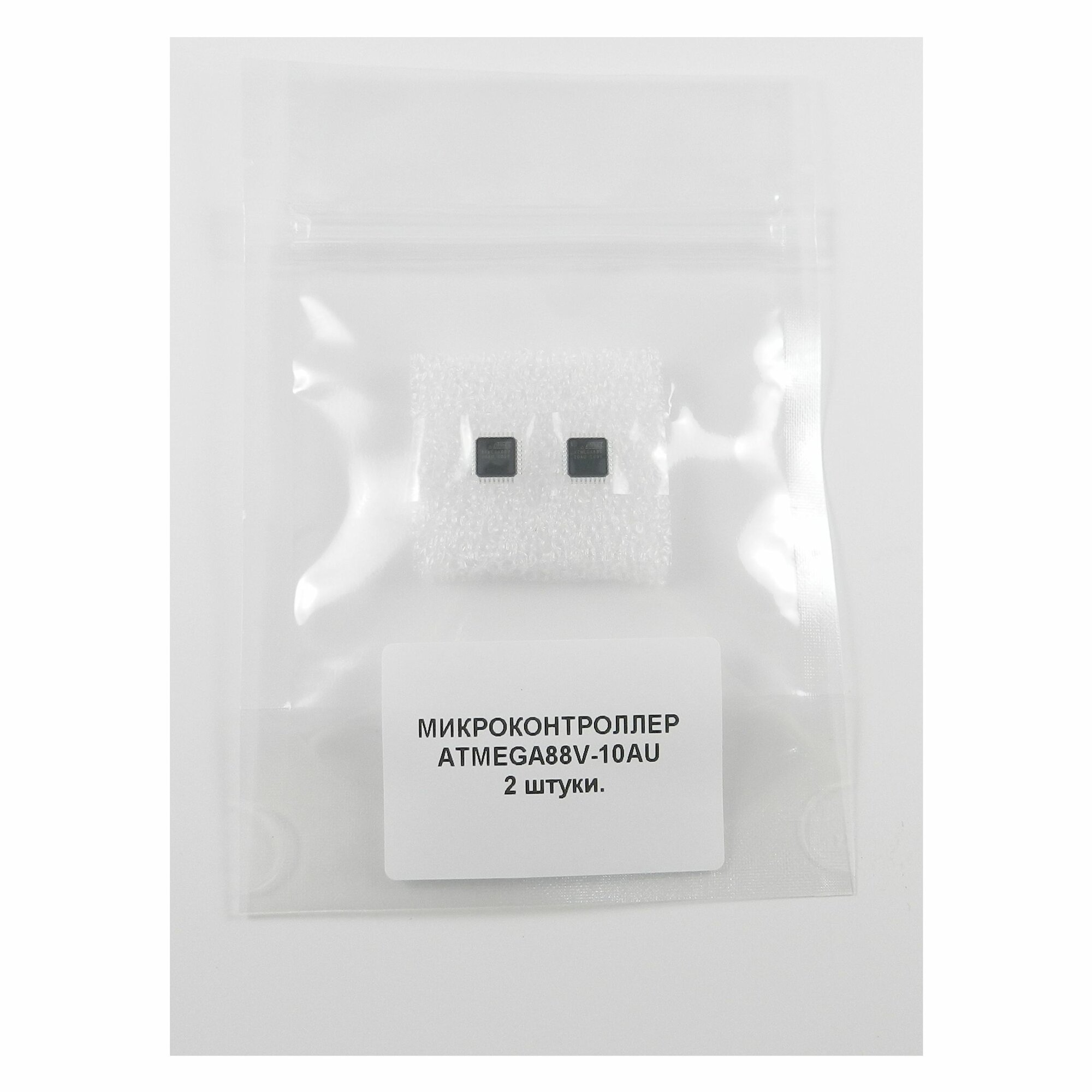 Микроконтроллер ATMEGA88V-10AU, Микроконтроллер 8-бит AVR, TQFP32, (оригинал)