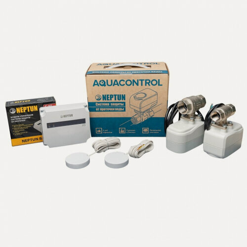 Изображение товара Комплект защиты от протечки Neptun Aquacontrol 1/2" (100037060700)