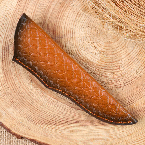 Ножны - чехол для ножа, под лезвие до 16 х 3 см, светло-коричневый 10341159