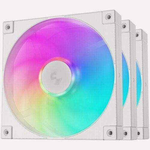 Изображение товара Вентиляторы для корпуса Deepcool FD14 ARGB WH-3 IN 1 3шт (R-FD14-WHAPN3-G)