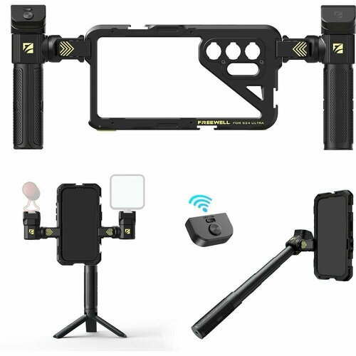 Клетка Freewell Genius Rig Cage для смартфона Samsung S24 Ultra FW-S24U-GVK