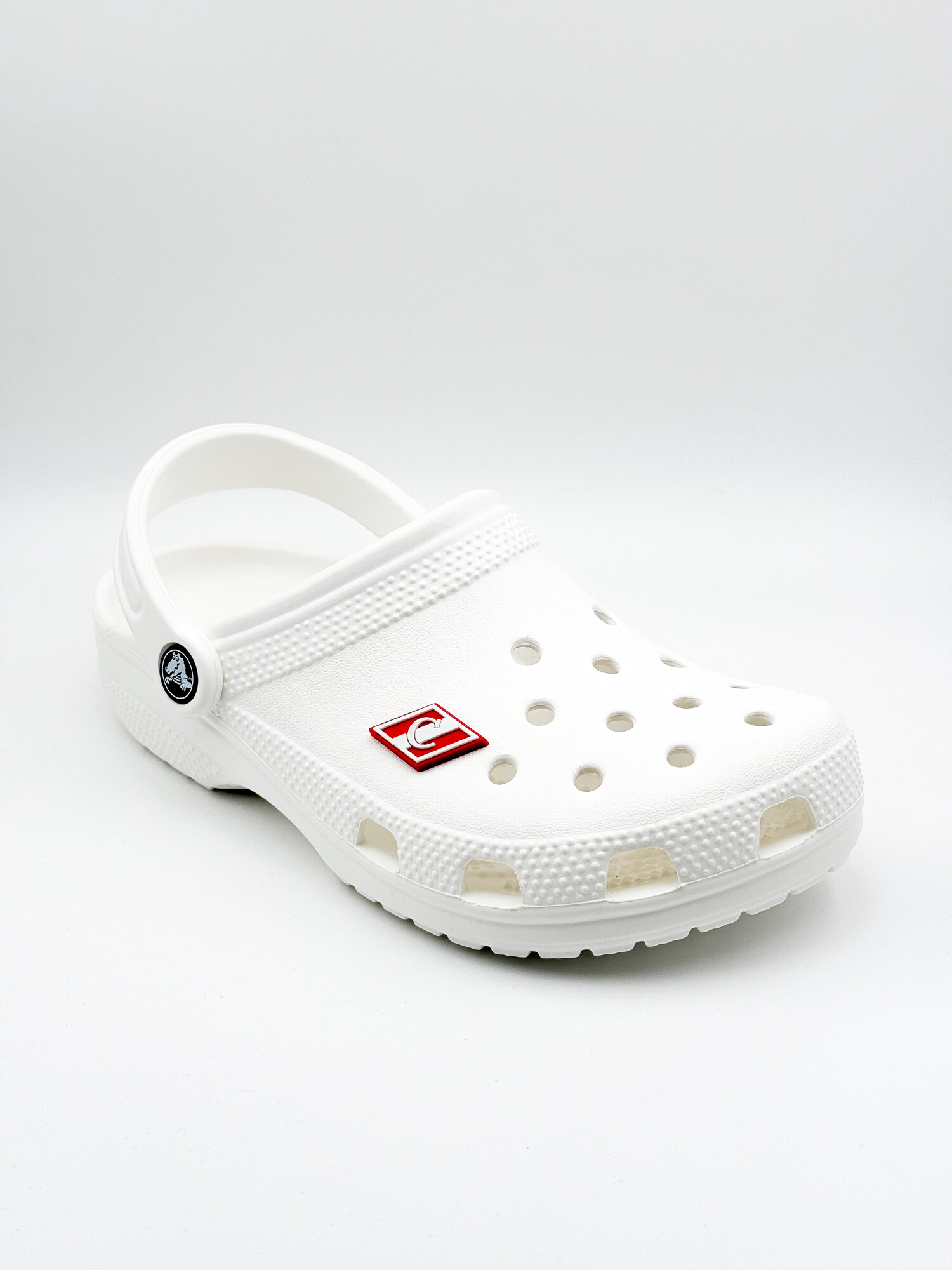 Украшения для обуви джибики("Футбол(Хоккей)", "Спартак"), Джибитсы(1 штука) — фото 1