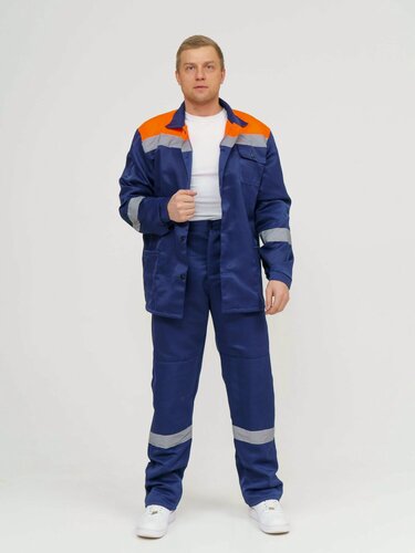 Изображение товара Рабочий костюм мужской спецодежда с брюками Стандарт 44-46/182-188