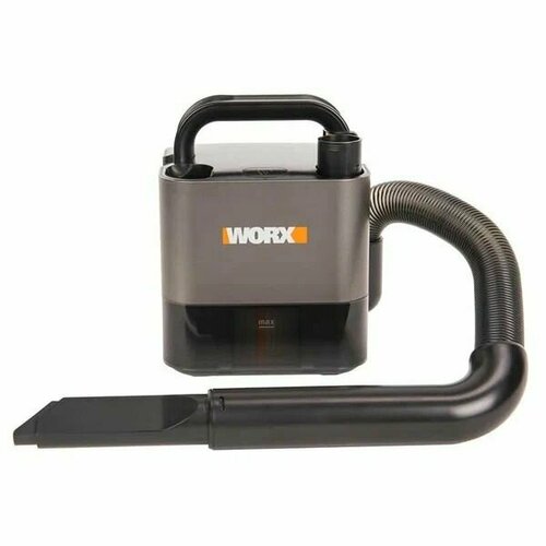 Автомобильный аккумуляторный пылесос с зарядным устройством и аккумулятором 20Aч WX030 20В 16000₽