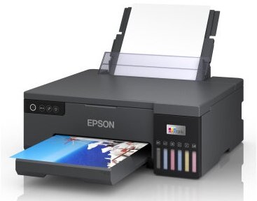 Принтер струйный Epson L8058 (L8050), цветн, A4, черный, беспроводная печать — фото 1