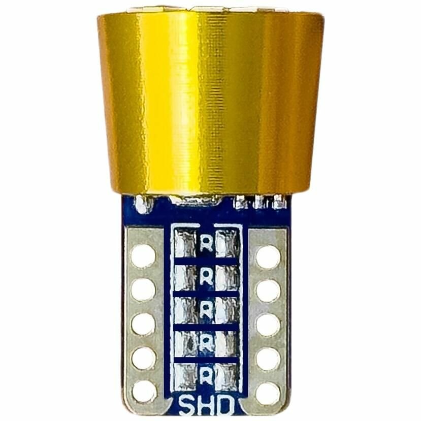 Комплект светодиодных габаритных ламп для автомобиля MYX T10 9SMD 9-32V цена за 2шт.