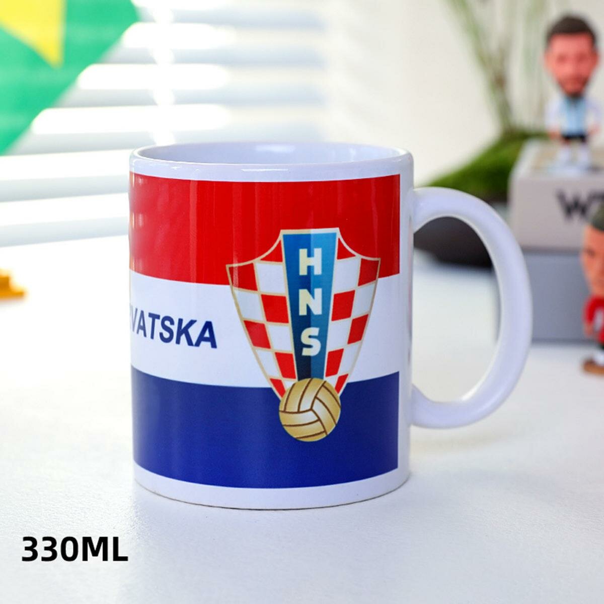 LE 330 мл керамическая кофейная кружка 2022 World Cup Multinational Patterns Water Cup идеальный подарок для фанатов