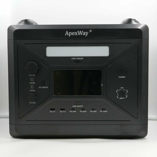 Портативная зарядная станция ApexWay Q2402 2400W