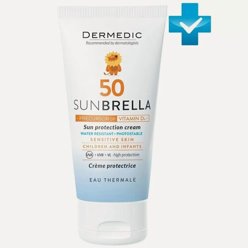 Изображение товара Детский солнцезащитный крем для лица SPF 50 Baby Sun Protection Cream, 50 г