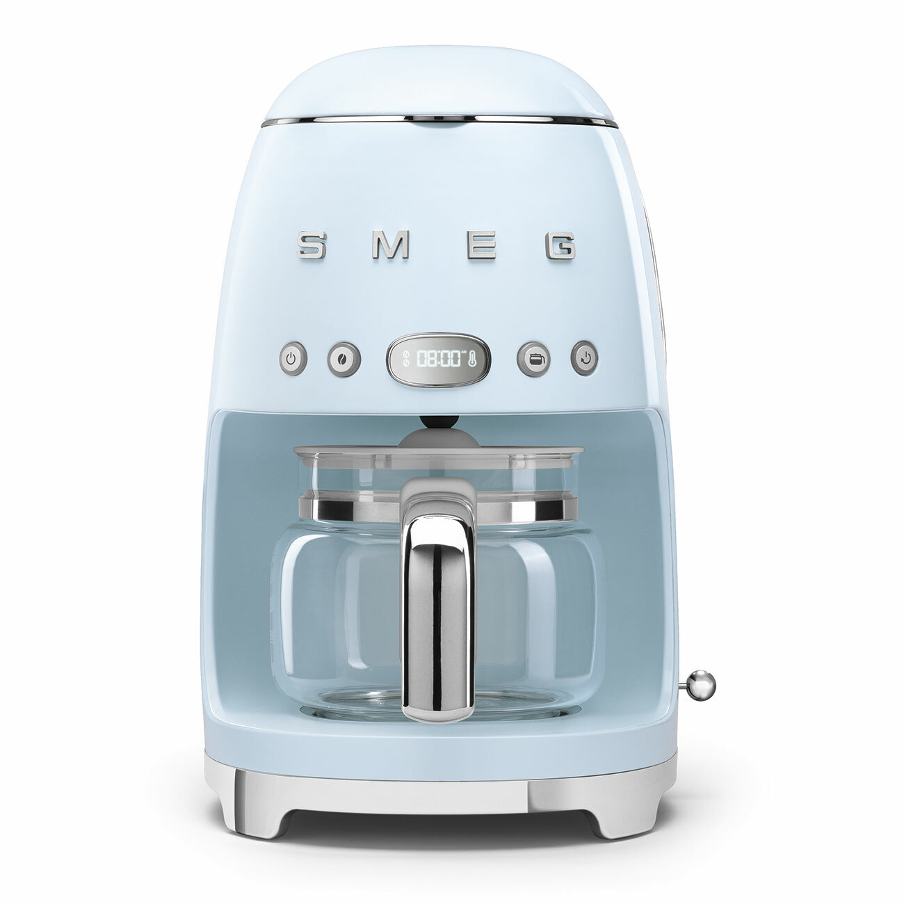 Кофемашина Smeg DCF02PBEU  капельная для молотого кофе серая