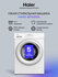 Стиральная машина Haier HW60-BP10919A, белый, инверторная, A+++