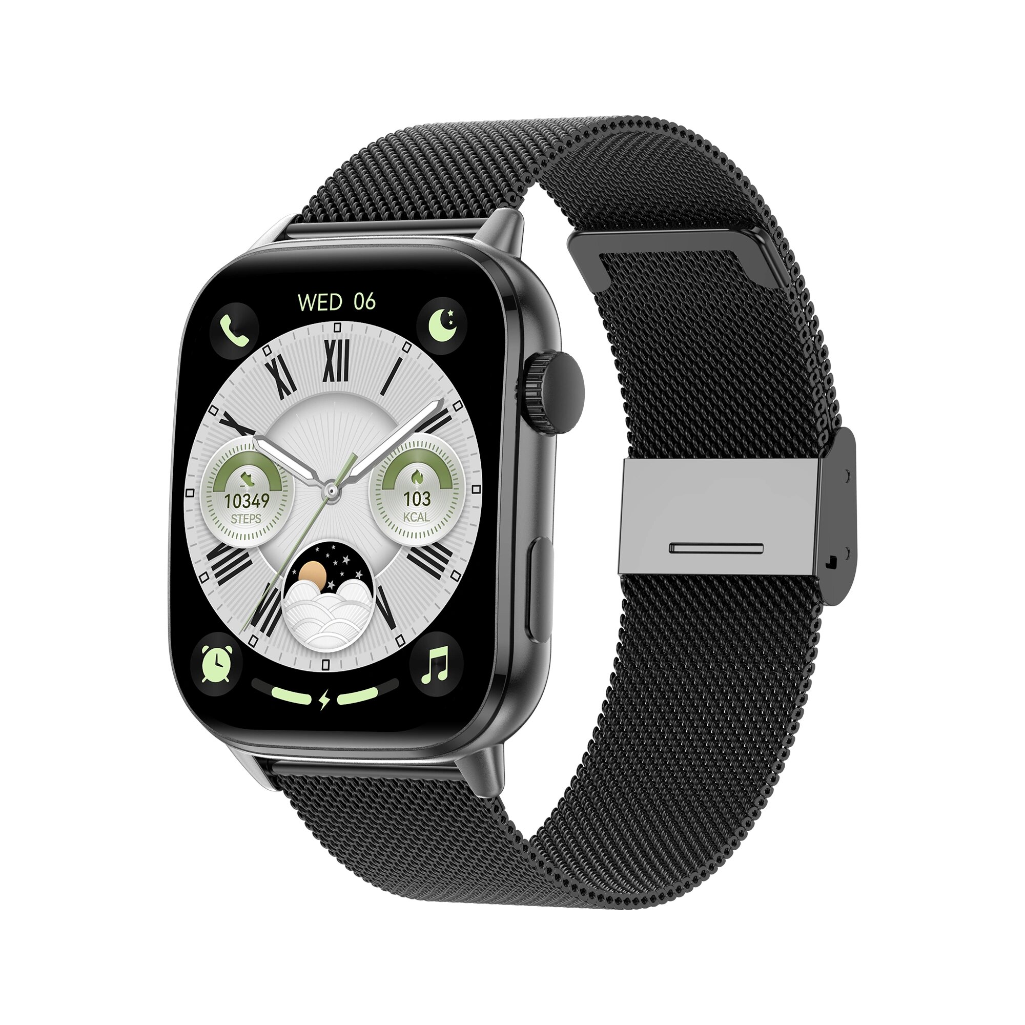 Смарт-часы WiWU sw-08, для IOS и Android, водонепроницаемые, AMOLED экран, супер-часы