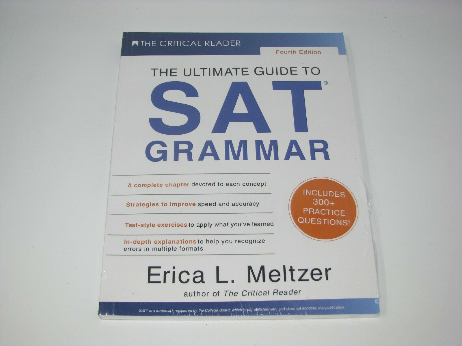 The Ultimate Guide to SAT Grammar Sixth Edition by Erica Meltzer — фото 1