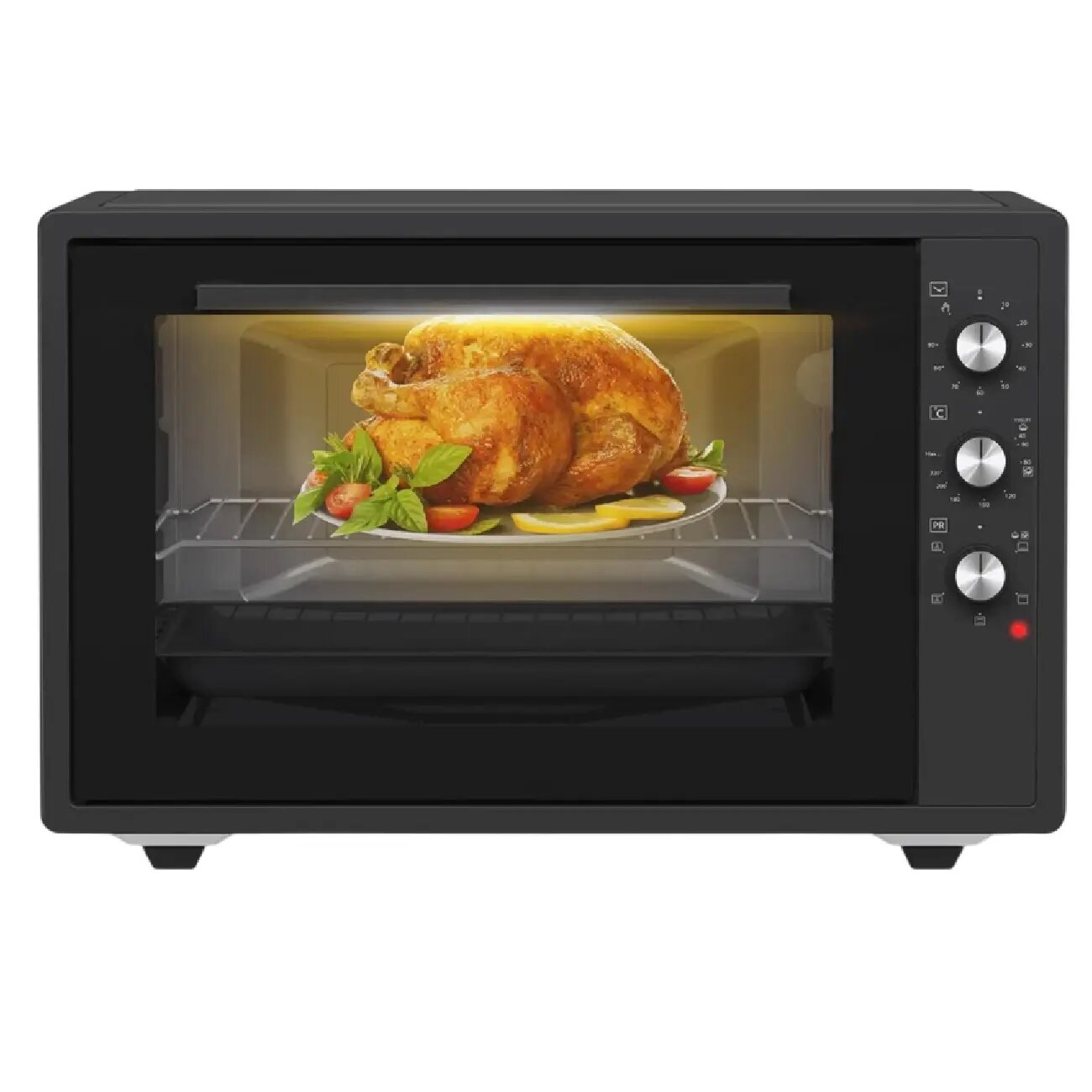 Мини-печь SHIVAKI MD-7002 M Asfalt, Внутренняя подсветка: Есть, Высота: 41.8 см, Гарантия: 3 г