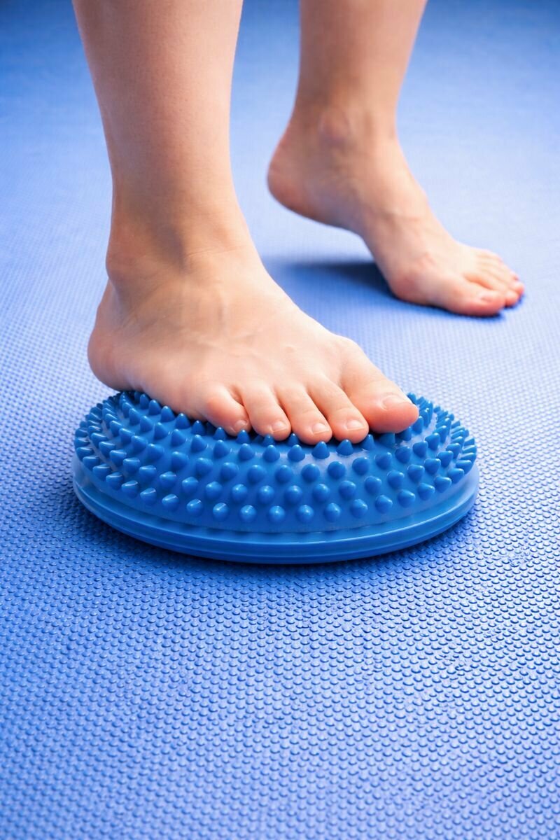 Массажный мяч для йоги и фитнеса YOJIK_K