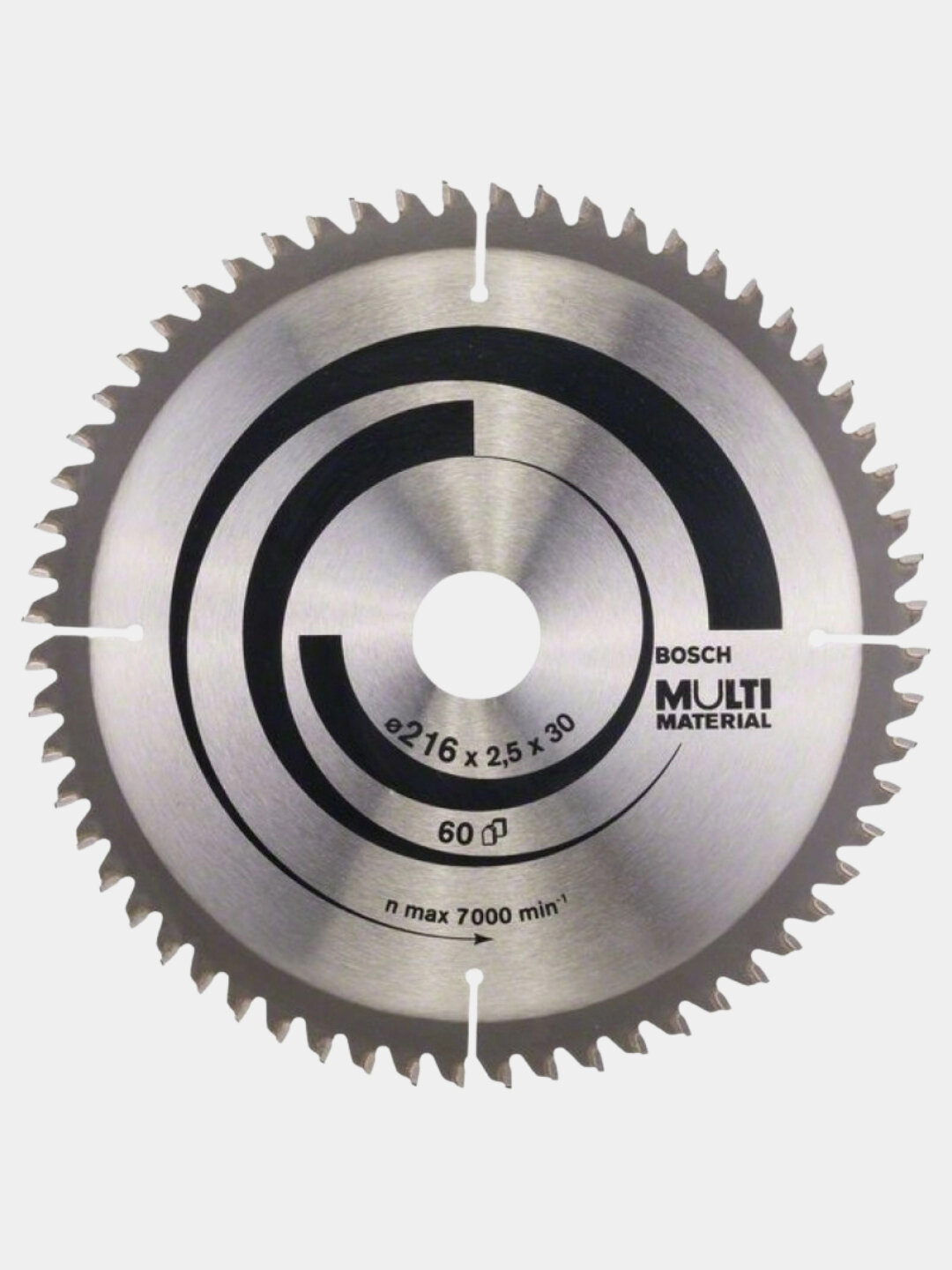 Пильные диски Bosch: 216 мм, 254 мм. Точность реза дерева, металла, ламината - 254 мм