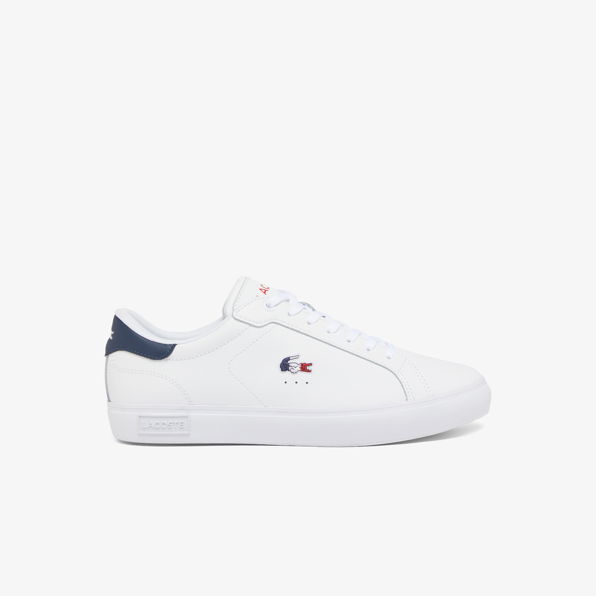 Кеды LACOSTE, размер 8,5 UK, белый