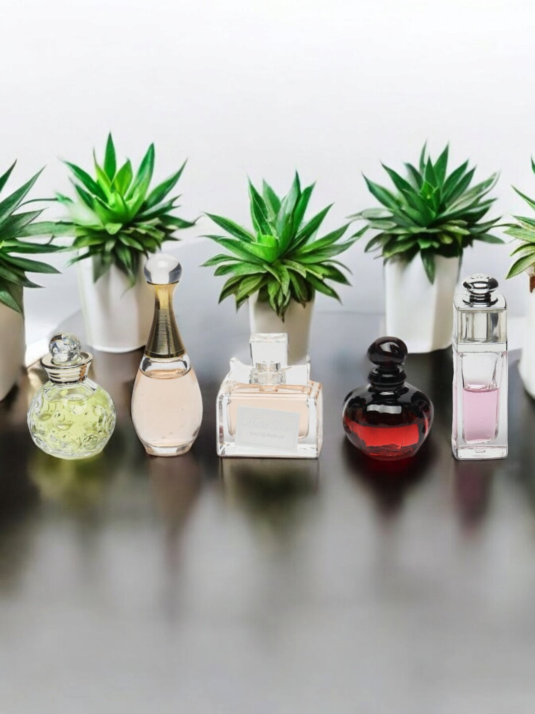 Подарочный набор Dior 5 в 1, 5х5 мл, акватические, древесные, цветочные ноты