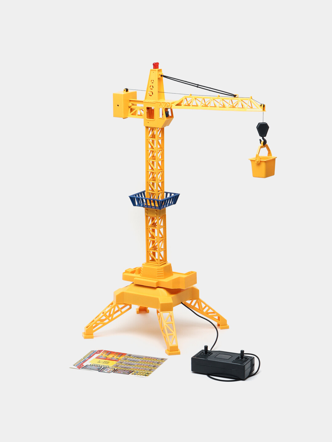 Подъёмный башенный кран на радиоуправлении - подарок для мальчиков
