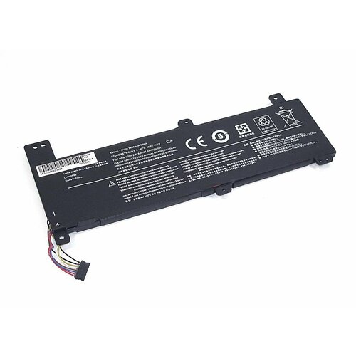 Аккумулятор для ноутбука Lenovo 310-14IKB (L15L2PB2-2S2P) 7.6V 30Wh OEM черная