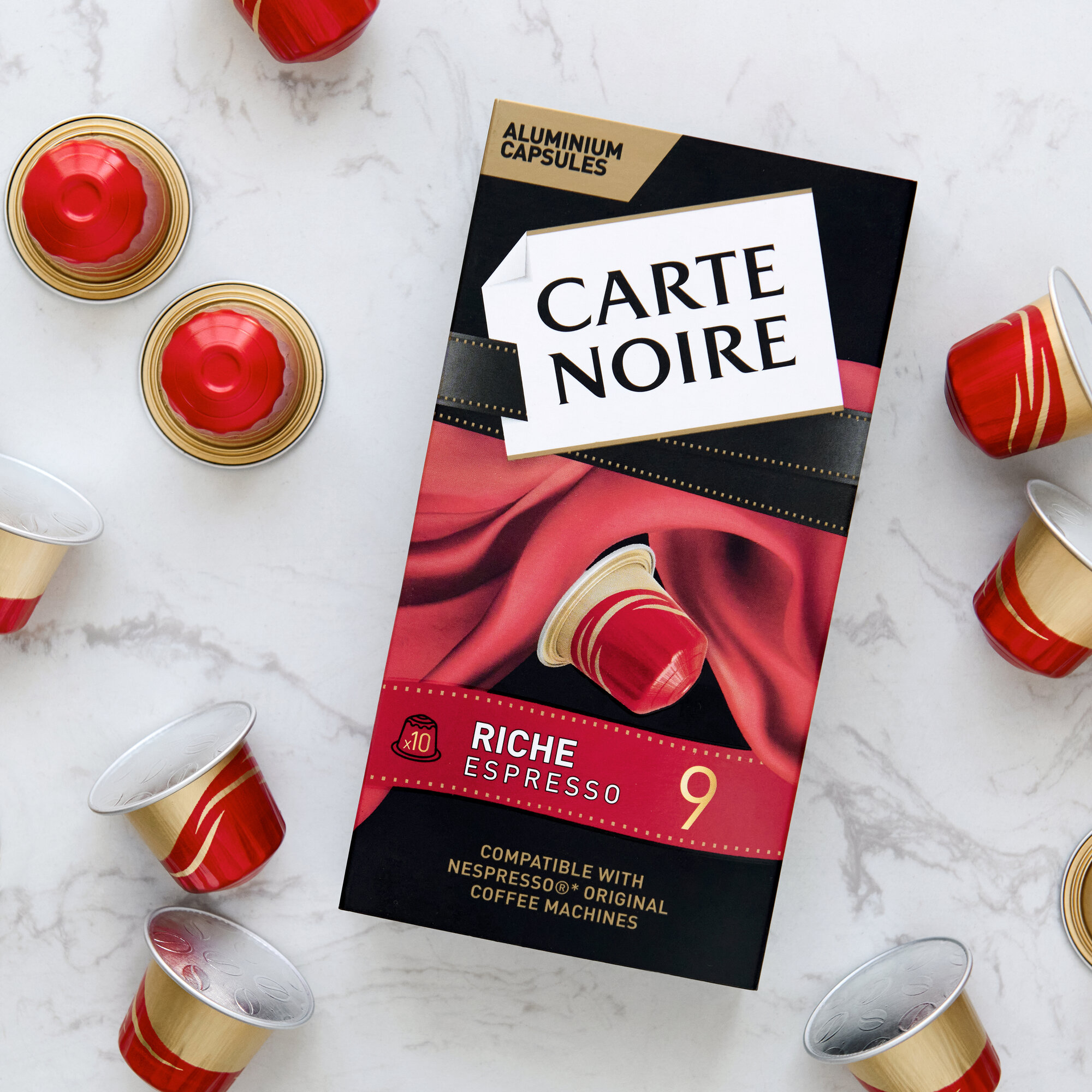 Кофе в капсулах Carte Noire Rich Espresso 9 для системы Nespresso, 10 шт, 52 г - фото №7