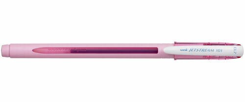Шар. ручка Jetstream SX-101-07FL, синий, цвет корпуса: розовый, 0.7 мм. 3 шт.