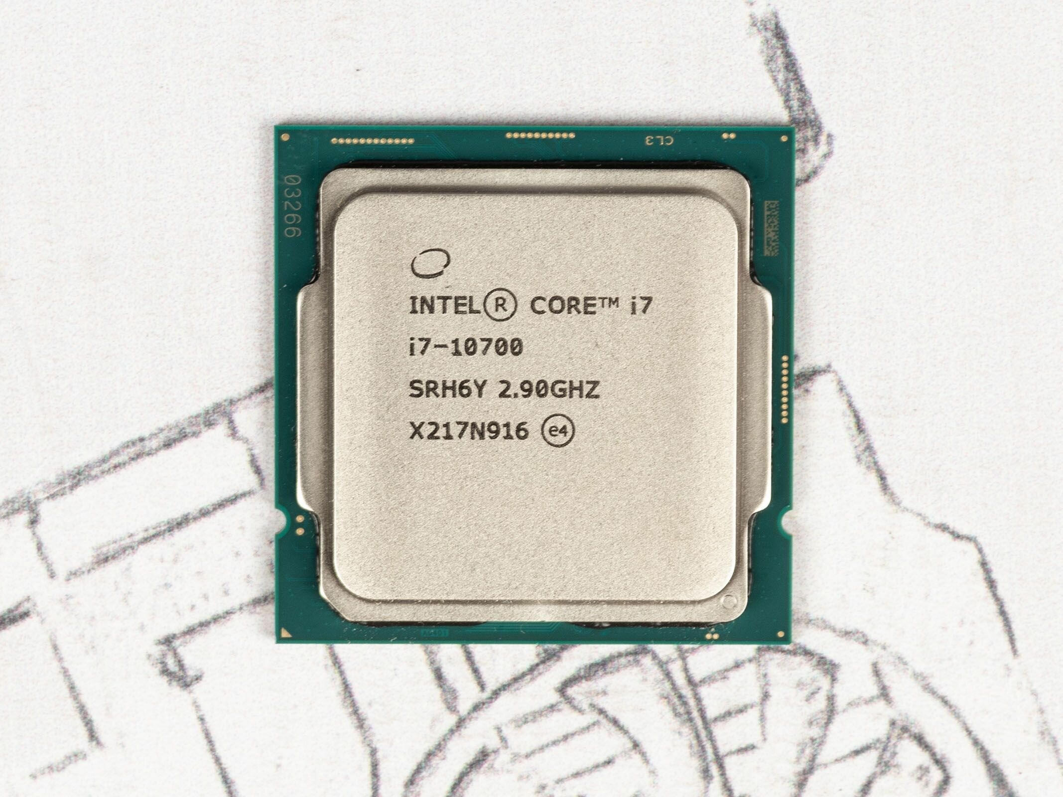 Процессор Intel Core i7-10700 LGA1200 8 x 2900 МГц