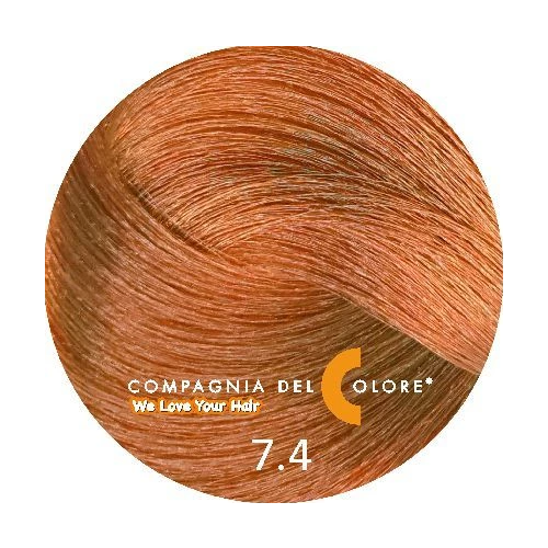 COMPAGNIA DEL COLORE краска для волос 100 МЛ 7.4