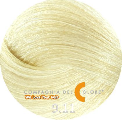COMPAGNIA DEL COLORE краска для волос 100 МЛ 9.11